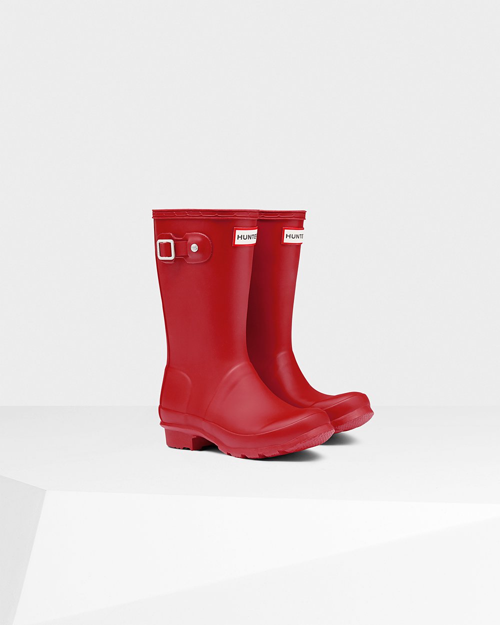 Regenlaarzen Kinderen - Hunter Original Big - Rood - 57IPTYVJC